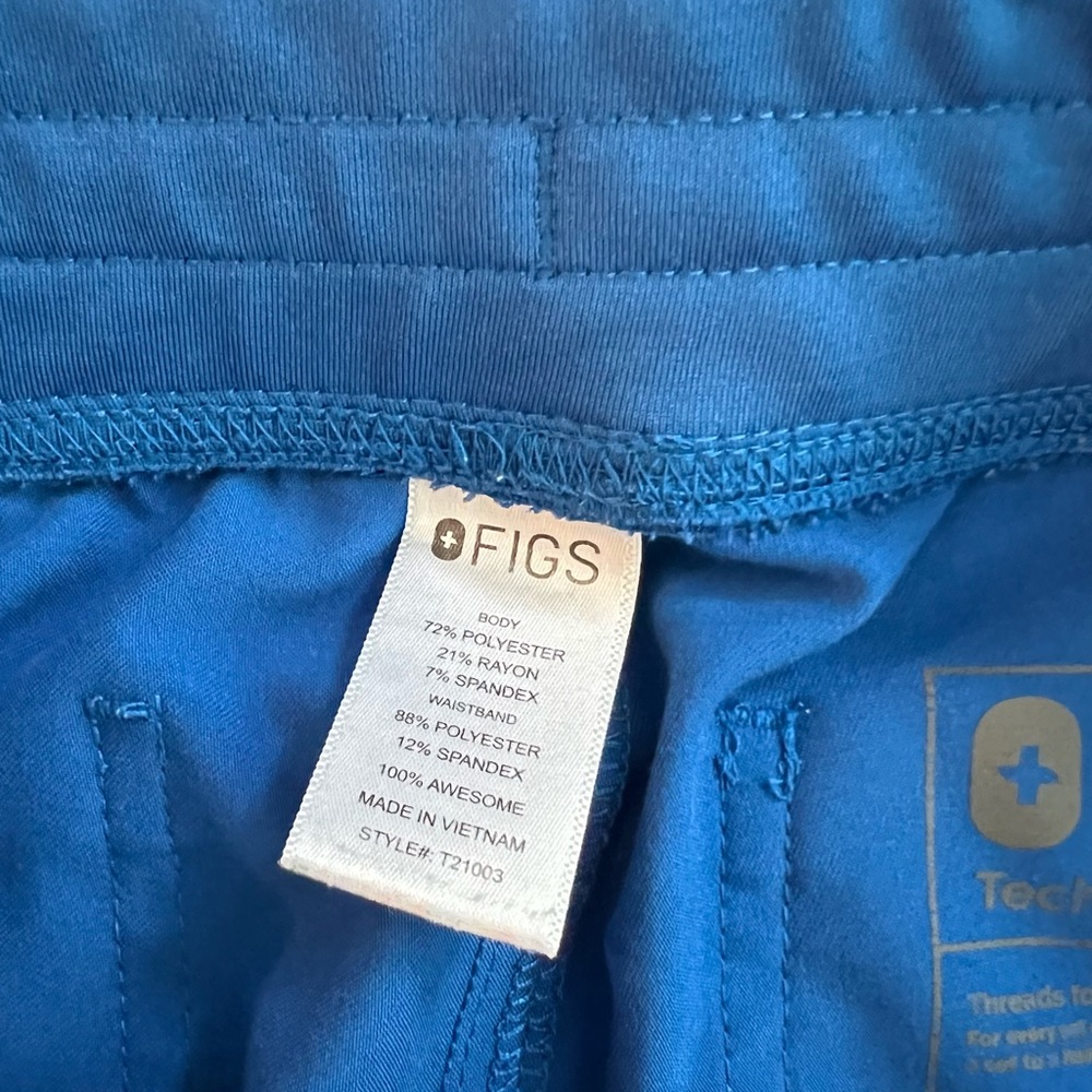 Women’s FIGS Royal Blue Livingston-Small - Picture 5 of 5